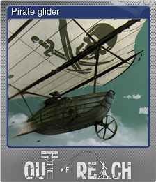 Series 1 - Card 6 of 8 - Pirate glider