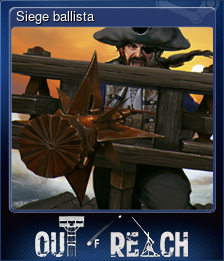 Series 1 - Card 8 of 8 - Siege ballista