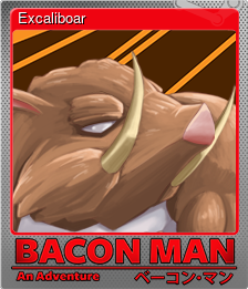 Series 1 - Card 4 of 15 - Excaliboar