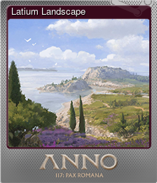Series 1 - Card 5 of 9 - Latium Landscape