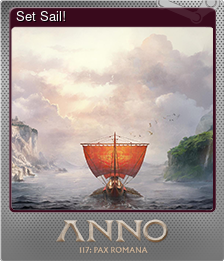 Series 1 - Card 9 of 9 - Set Sail!