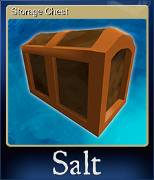 Series 1 - Card 7 of 9 - Storage Chest