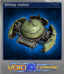 Series 1 - Card 5 of 9 - Military station