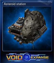 Series 1 - Card 6 of 9 - Asteroid station