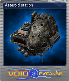 Series 1 - Card 6 of 9 - Asteroid station