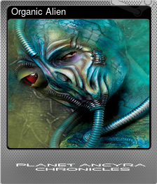 Series 1 - Card 8 of 10 - Organic Alien