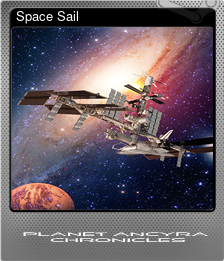 Series 1 - Card 7 of 10 - Space Sail