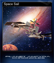 Series 1 - Card 7 of 10 - Space Sail