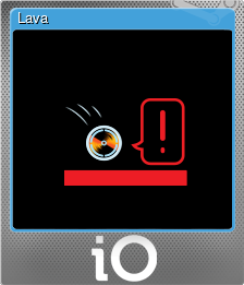 Series 1 - Card 9 of 10 - Lava