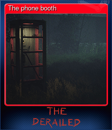 Series 1 - Card 8 of 8 - The phone booth