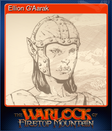 Series 1 - Card 4 of 8 - Ellion G'Aarak