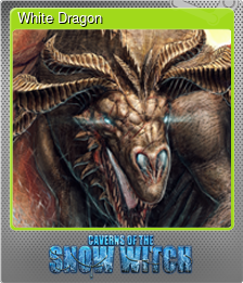 Series 1 - Card 2 of 8 - White Dragon