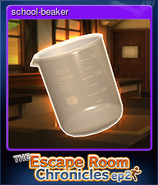 Series 1 - Card 2 of 5 - school-beaker