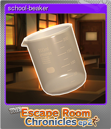 Series 1 - Card 2 of 5 - school-beaker