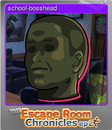 Series 1 - Card 5 of 5 - school-bosshead