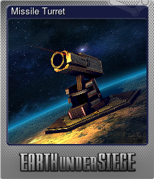 Series 1 - Card 1 of 8 - Missile Turret