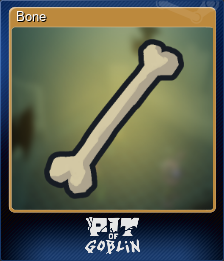 Series 1 - Card 9 of 10 - Bone