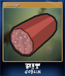 Series 1 - Card 6 of 10 - Sausage