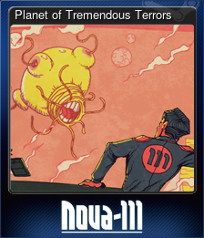 Series 1 - Card 3 of 5 - Planet of Tremendous Terrors