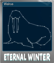 Series 1 - Card 6 of 7 - Walrus