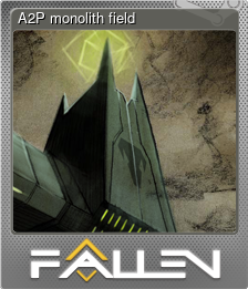 Series 1 - Card 5 of 6 - A2P monolith field