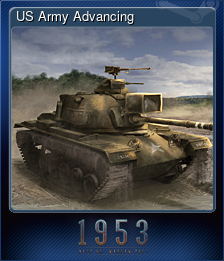 Series 1 - Card 5 of 7 - US Army Advancing