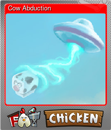 Series 1 - Card 1 of 5 - Cow Abduction