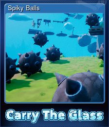 Series 1 - Card 4 of 6 - Spiky Balls