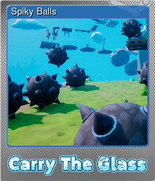 Series 1 - Card 4 of 6 - Spiky Balls