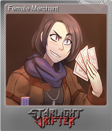 Series 1 - Card 3 of 6 - Female Merchant