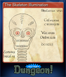 Series 1 - Card 1 of 5 - The Skeleton Illumination