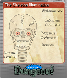 Series 1 - Card 1 of 5 - The Skeleton Illumination