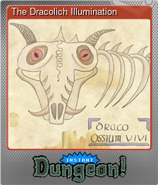 Series 1 - Card 4 of 5 - The Dracolich Illumination