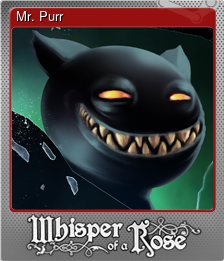 Series 1 - Card 5 of 7 - Mr. Purr