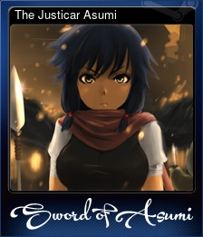 Series 1 - Card 2 of 5 - The Justicar Asumi