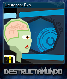 Series 1 - Card 7 of 9 - Lieutenant Evo