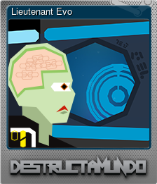 Series 1 - Card 7 of 9 - Lieutenant Evo