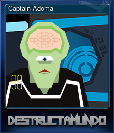 Series 1 - Card 1 of 9 - Captain Adoma