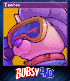 Series 1 - Card 6 of 8 - Baarbee