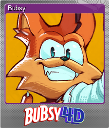 Series 1 - Card 1 of 8 - Bubsy