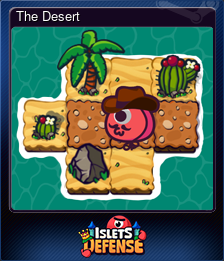 Series 1 - Card 2 of 6 - The Desert