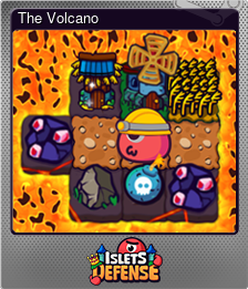 Series 1 - Card 5 of 6 - The Volcano