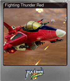 Series 1 - Card 2 of 9 - Fighting Thunder Red
