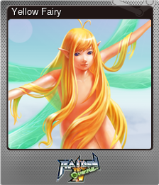 Series 1 - Card 1 of 9 - Yellow Fairy