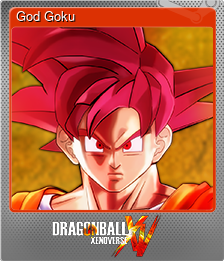 Series 1 - Card 4 of 6 - God Goku