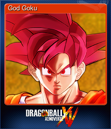 Series 1 - Card 4 of 6 - God Goku