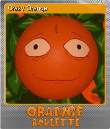 Series 1 - Card 5 of 9 - Crazy Orange