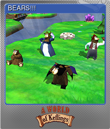 Series 1 - Card 4 of 10 - BEARS!!!