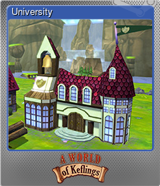 Series 1 - Card 2 of 10 - University