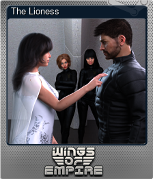 Series 1 - Card 3 of 8 - The Lioness